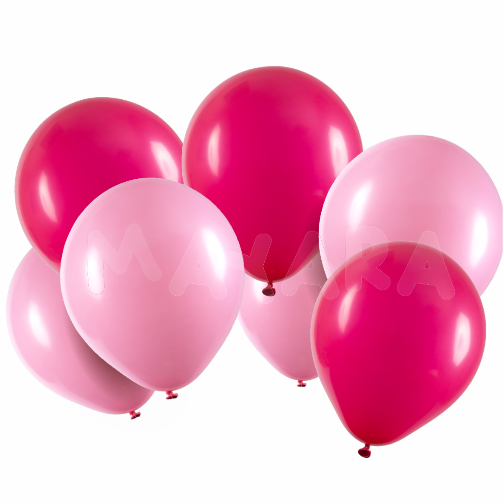 Balão - Bexiga Pink e Rosa 8 polegadas - 50 unidades em Oferta na Shopee