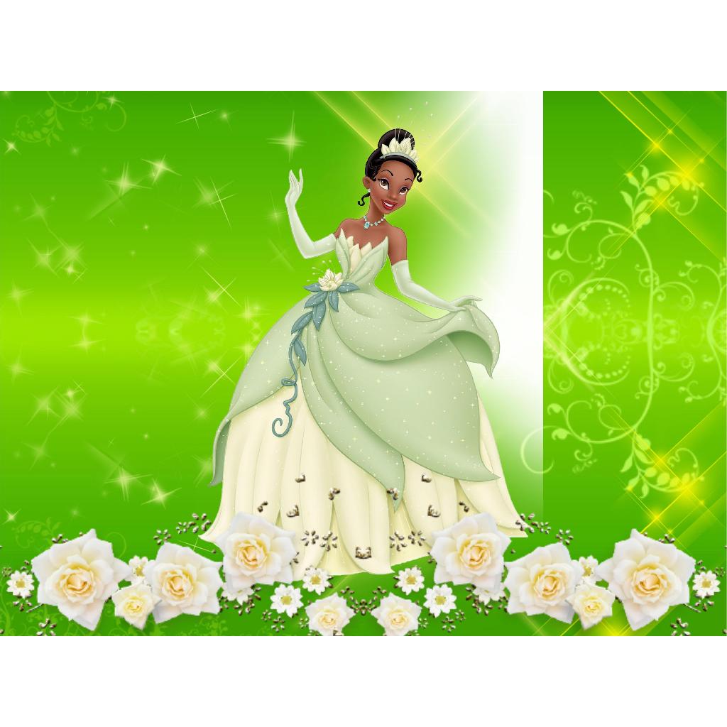 Painel festa decorativo princesa e o sapo Tiana em Oferta na Shopee