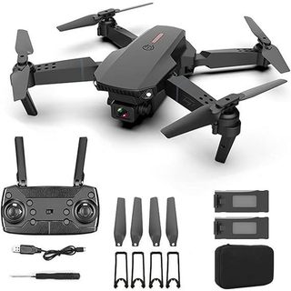 Mini Drone -E99 PRO / E88 PRO RC  4K Drone com WiFi, Fotografia aérea, Helicóptero, Quadcopter Dobrável, Dron Toys Origi