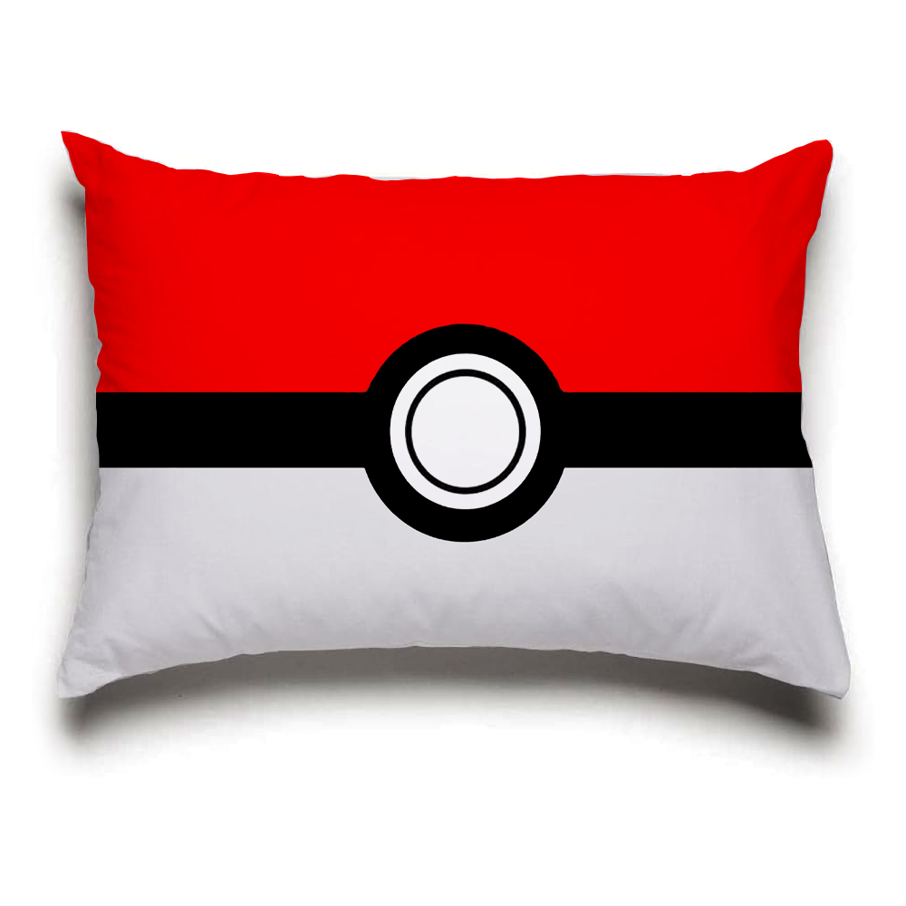 Fronha de Travesseiro Pokemon c Zíper - Capa de travesseiro - Fronha de Travesseiro Estampas Variadas