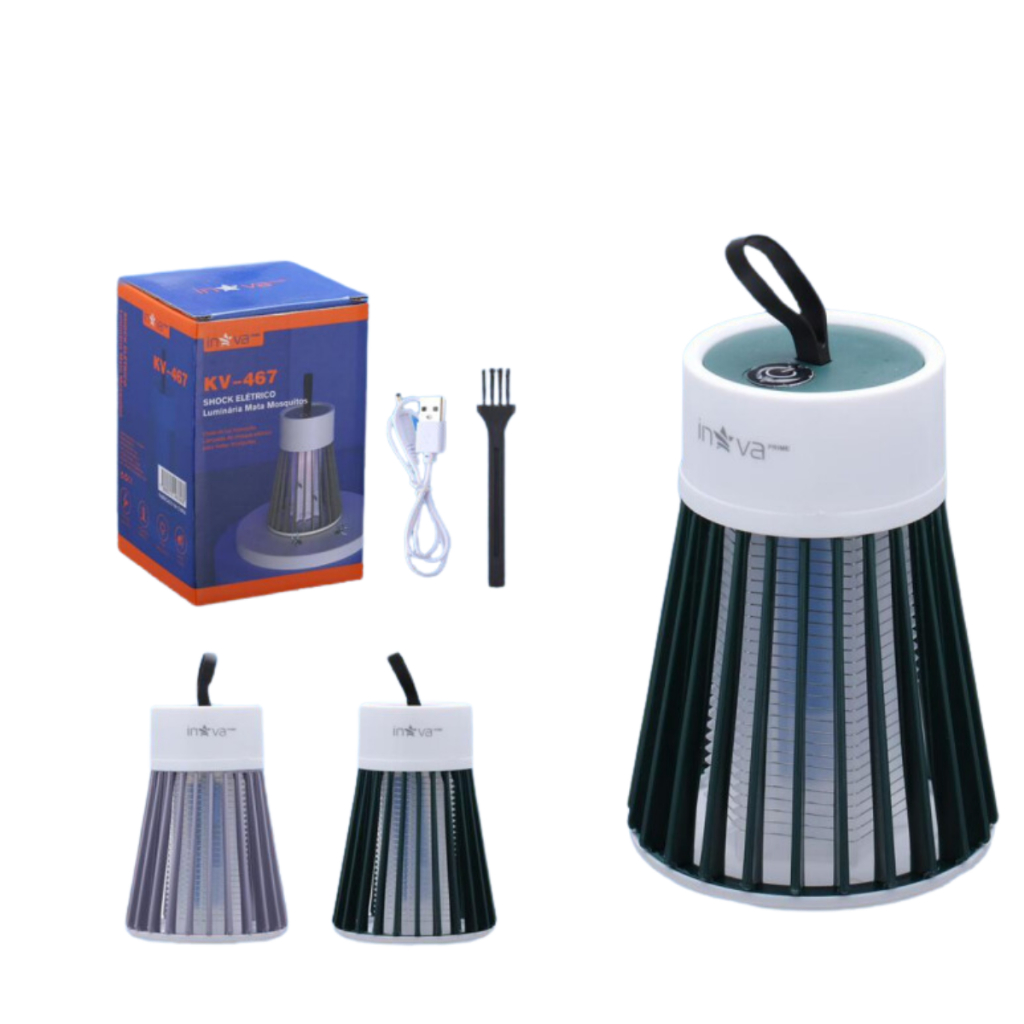 Luminária Repelente Anti Insetos  / Mosquitos / Pernilongo  para Acampamento e Pescaria Inova