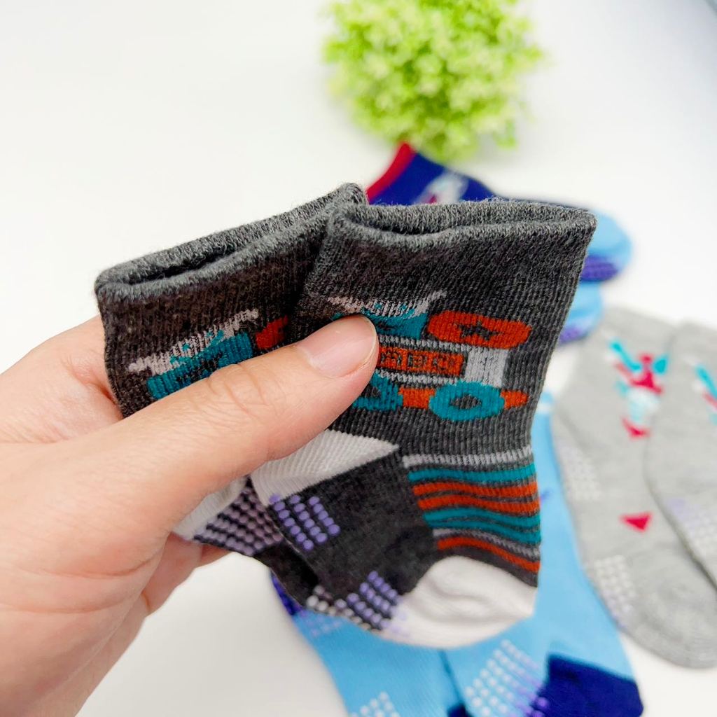 Kit 12 Pares Meias Bebê Masculina Para Recém Nascidos Para Bebê Menino em Oferta na Shopee