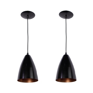 Luminarias vegas kit 2 fio de 2 metros regulavel aluminio pendente decoração lustre vintage area em Oferta na Shopee