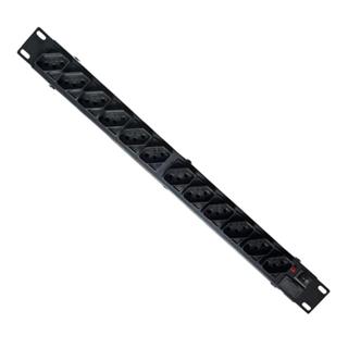 Filtro de Linha Regua Rack19" 12 Tomadas 10A 2P+T