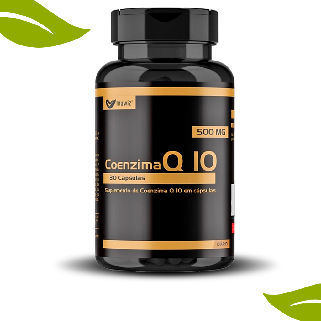 Coenzima Q10 500mg 30 Cápsulas Muwiz - OFERTA ESPECIAL