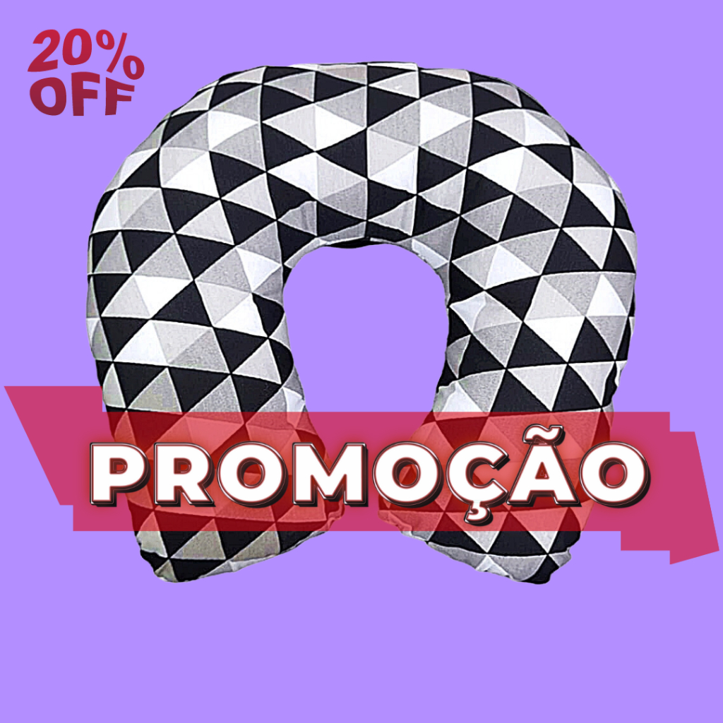 Imagem Almofada Travesseiro Protetor P/ Pescoço Leitura, Viagem ou Descanço