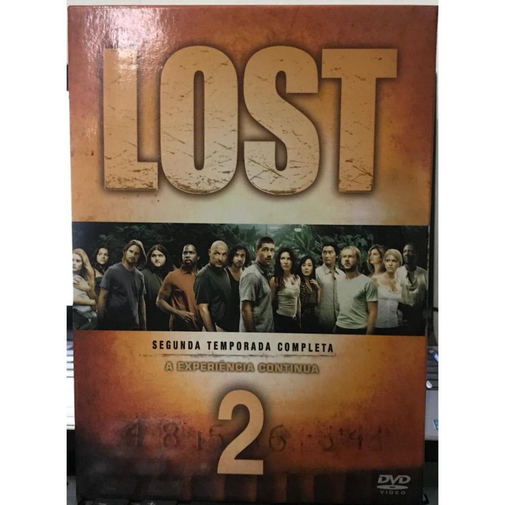 DVD    lost - a esperiencia continua 2 , discos 1,2,3,4,5,6,7.        448