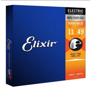 Encordoamento P/ Guitarra Elixir 12102 011-049 em Oferta na Shopee