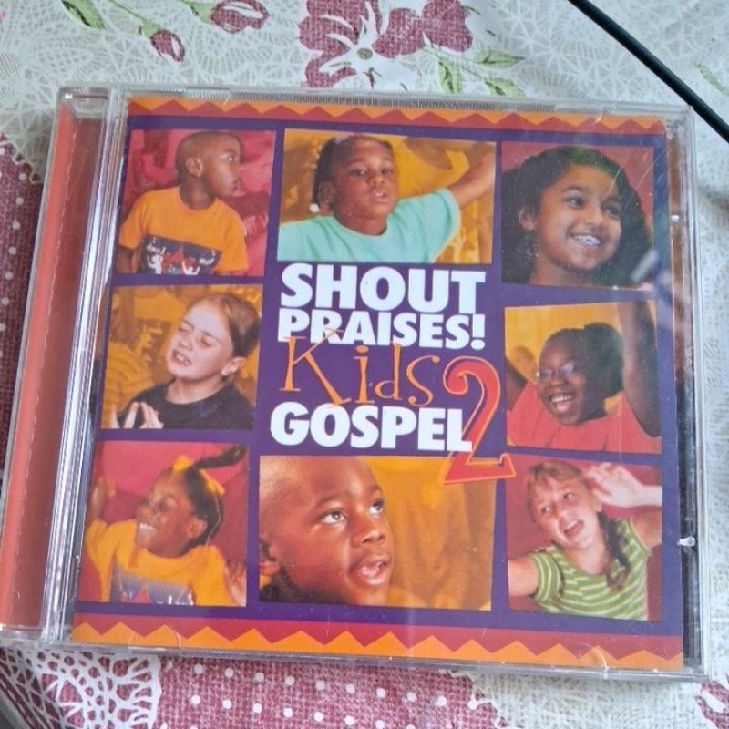 CD Shout Praises! Kids 2: Gospel originais em inglês. Por Integrity Music USA
