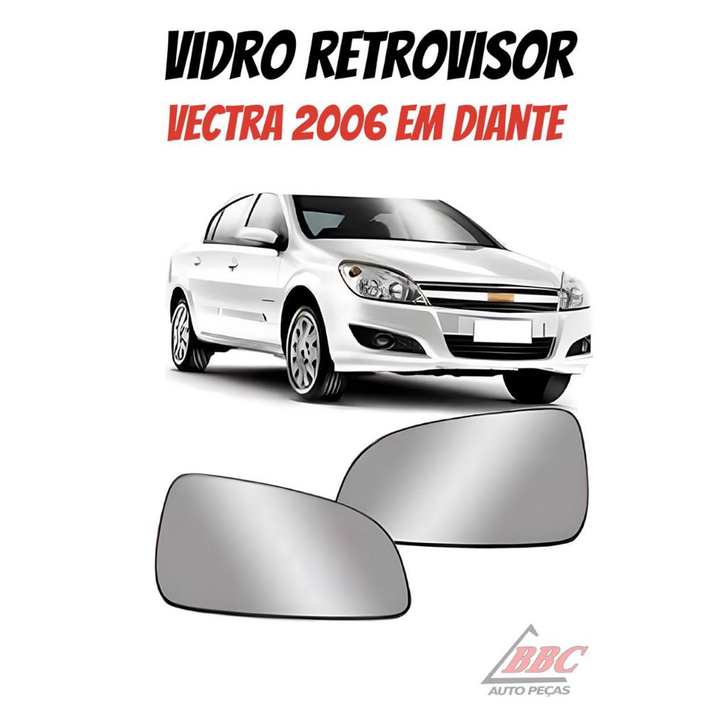Vidro espelho refil lente retrovisor Vectra 2006 em diante