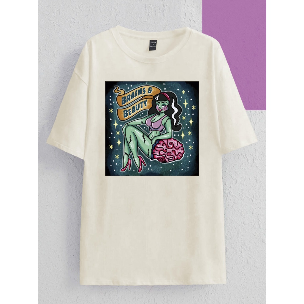 Camiseta Oversized Estilosa Swag Aesthetic Moderno Urbano Blusa Simples Old School Longline Life St