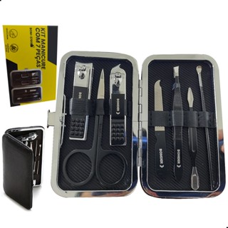 Kit presente masculino feminino diferente estiloso kit manicure unha cortador tesoura em Oferta na Shopee