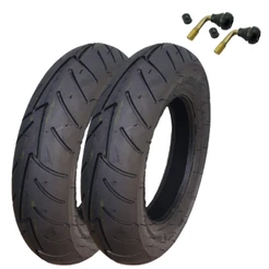 Par Pneus Maggion 350-10 Street Sport Suzuki Burgman + Bicos 90º Sem Câmara