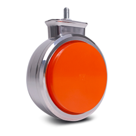 Lanterna Bojuda Foguinho Coquinho LED Bivolt 12v 24v Maria Cromada Com Suporte Caminhão Van Adaptação Sinaleira