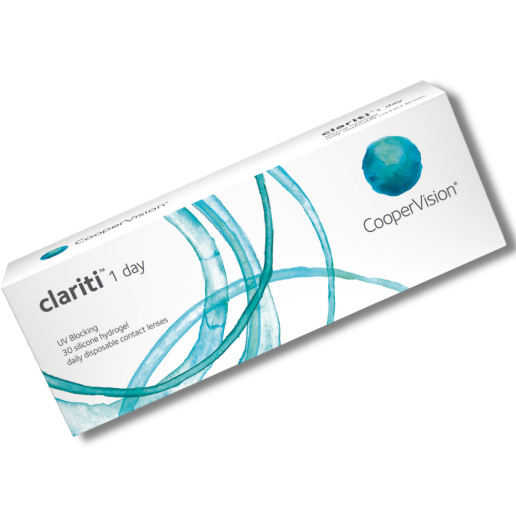 Lentes de Contato Incolor Diaria com grau Clariti 1-day 30 unidades