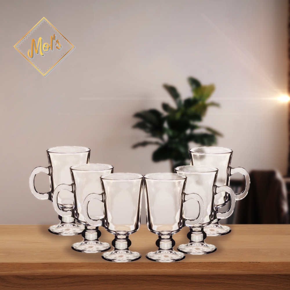 Jogo Kit 6 Canecas Xicaras Nespresso Vidro Café Capuccino Canecas Irish Dolce Gusto com 3 6 12 unidades em Oferta na Shopee