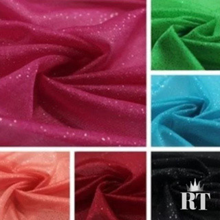 Tecido Crepe Glíter "night glíter" 1m X 1,50m em Oferta na Shopee