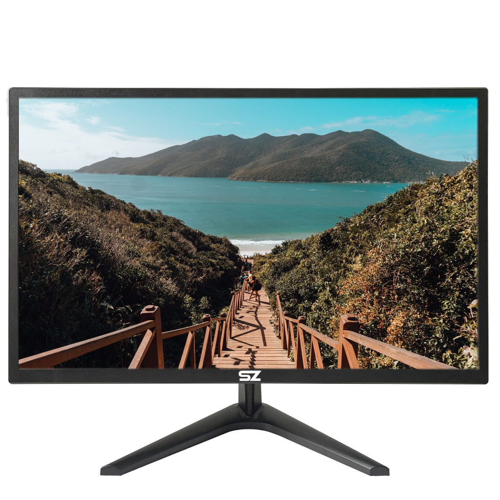 Monitor 24'' LED 60hz STORM-Z HDMI e VGA Bivolt Computador Gamer