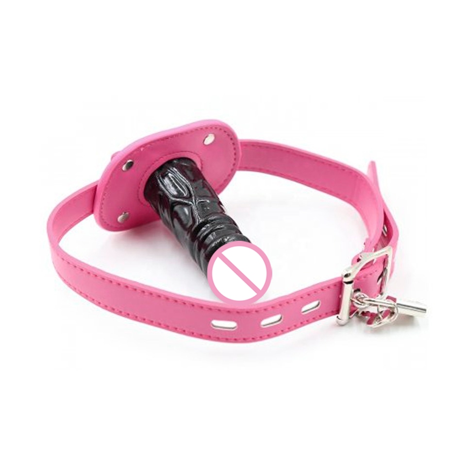 Dildo Mordaça Com Trava Confortável Alça De Cabeça Ajustável Produtos Adultos Sex Toy MD-05 em Oferta na Shopee