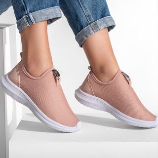 Tênis Meia Feminino Academia Slip On Calce Fácil Caminhada Esportivo Confortável Leve