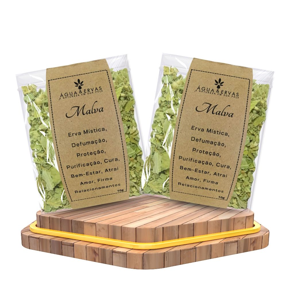 Erva de Banho | Defumação | Malva Sagrada Kit C/2 - Envio Imediato