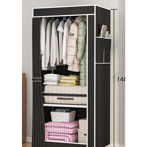 guarda roupa dobrável roupeiro portátil desmontável dobrável organizador de roupas