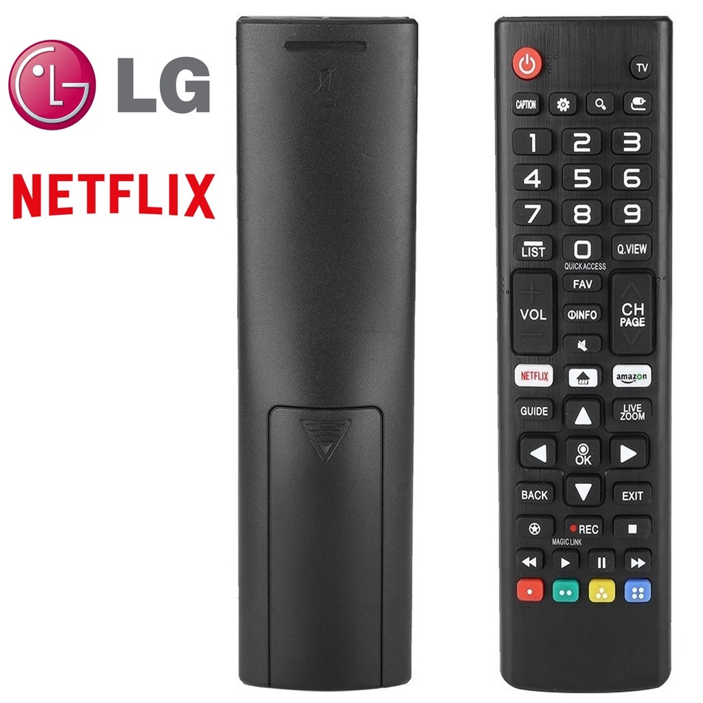 Controle Tv lg Smart 4k . Uj6300 Uk6510 E Lk 8035 Netflix Amazon - Nfe tdd
