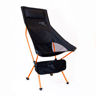Cadeira Portátil Dobrável Confortável Alumínio Camping Praia Viagem Portable Style Baré