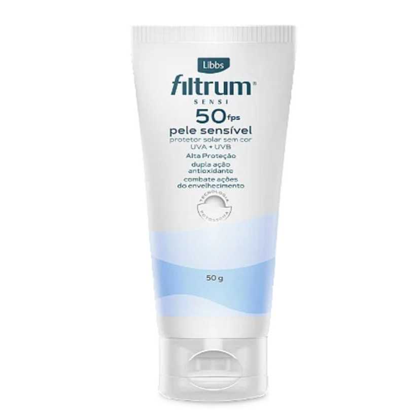 Filtrum Sensi Fps 50 Pele Sensível 50g