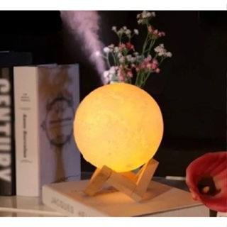 Umidificador E Aromatizador Luminaria Abajur E Lua Cheia 3d em Oferta na Shopee