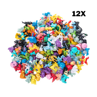 Kit 12 Miniaturas Pokémon Unite Go Sem Repetições Sortidos Colecionável em Oferta na Shopee