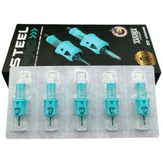 Cartucho com agulha tatuagem Máquina Pen Traço e pintura 5un em Oferta na Shopee