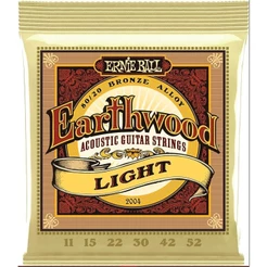 Encordoamento P/ Violão Aço Ernie Ball Earthwood- 011-052 - LIGTH 2004