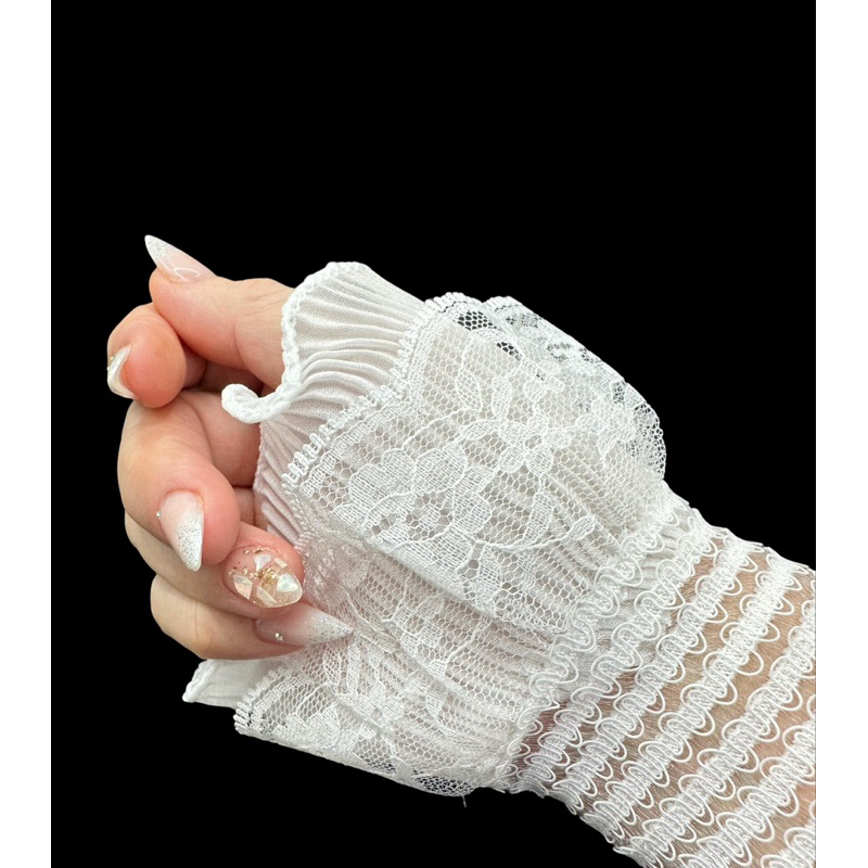 Manga falsa para fotos Nail Design 005