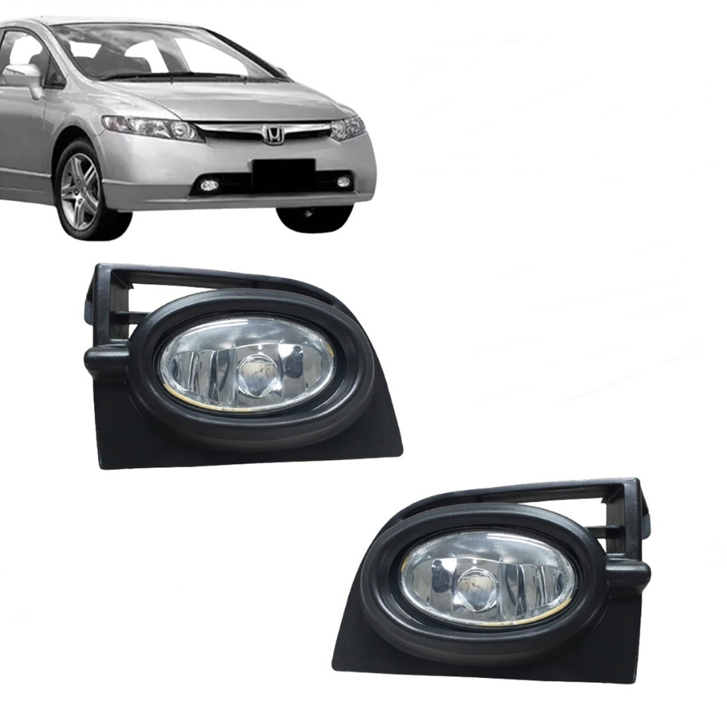 Farol de Milha New Civic 2006 2007 2008 Neblina Auxiliar