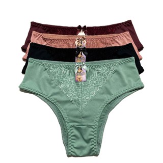 Kit 3 Calçolas Plus Size, Calsinha Calsola Senhora Cintura media, Calcinha lateral larga em Oferta na Shopee