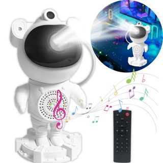 Astronauta Luminária e Projetor De Estrelas e Lua  Com Caixa de Som Bluetooth TOP em Oferta na Shopee