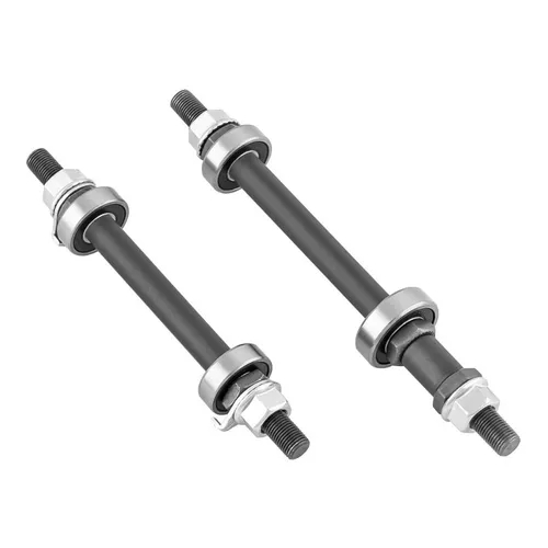 Eixo traseiro dianteiro para bicicleta com rolamento para cubo 175mm aro 26 monark poti caloi