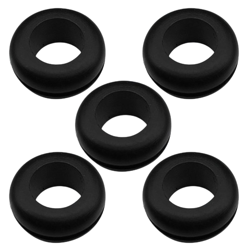 Kit 05 unidades Anel Vedante Passa Fio Vedação Silicone Borracha para Vedação Airlock Equipamento