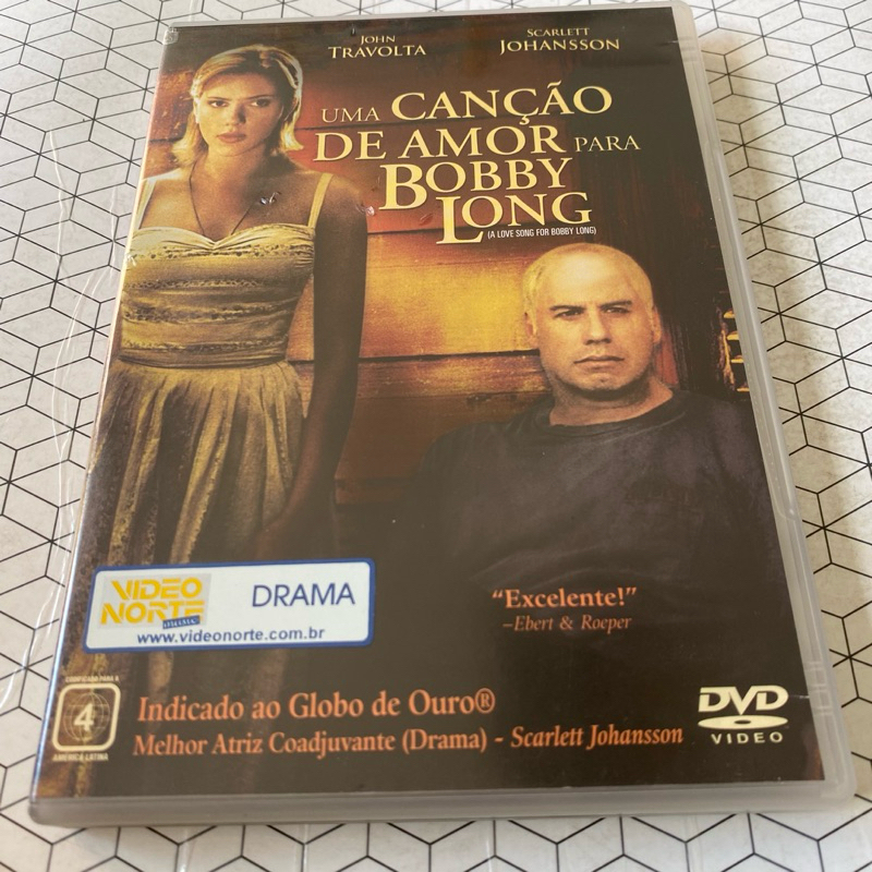 Dvd original A canção de amor para Bobby Long