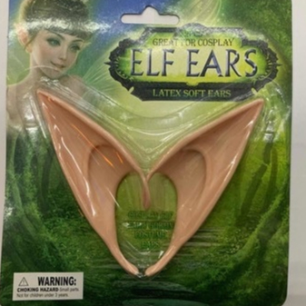Orelhas De Elfo Longas Anime / Cosplay 12cm em Oferta na Shopee