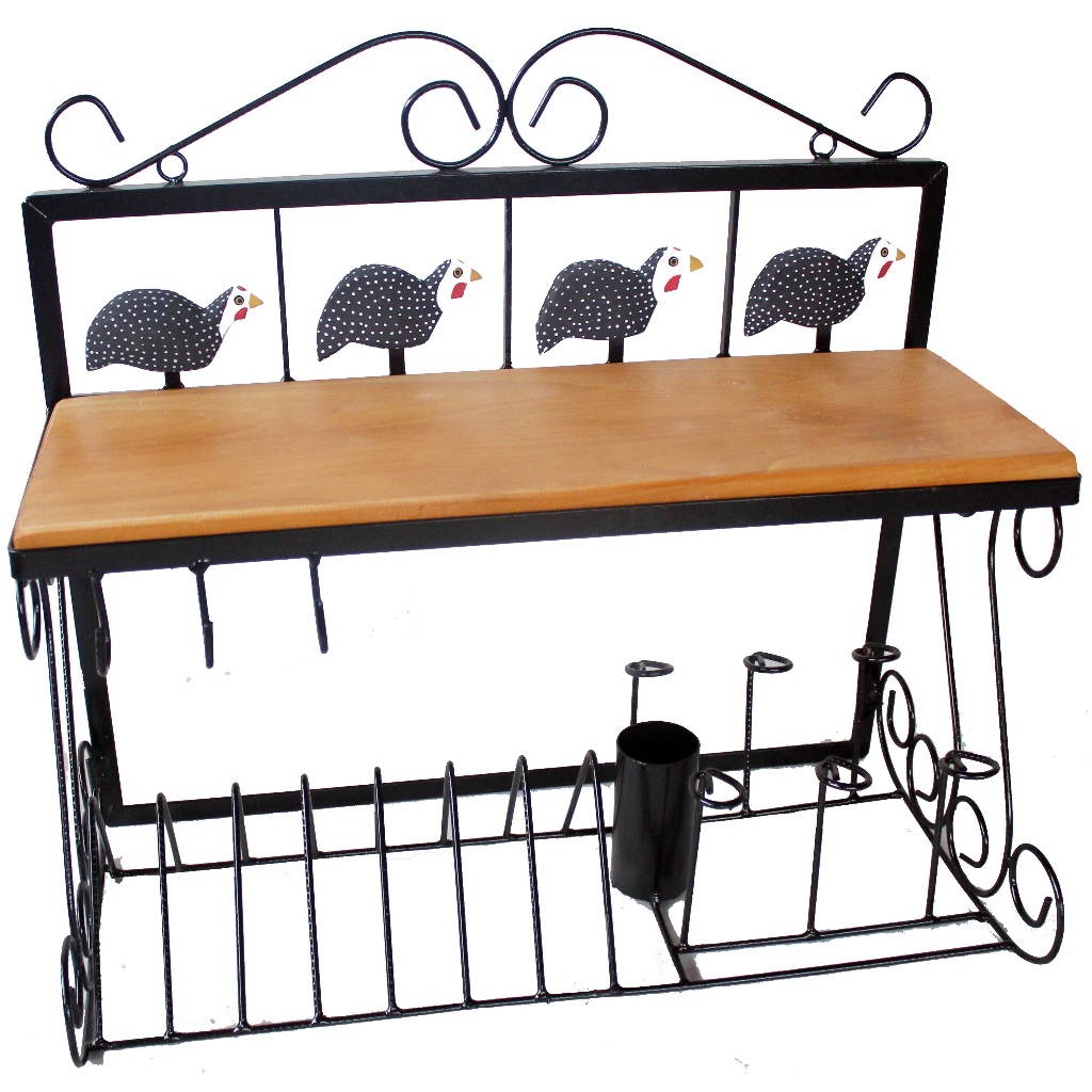 Escorredor Paneleiro Porta Talheres Copos Pratos Lindo Decoração em Oferta na Shopee