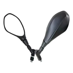 Par De Retrovisor Modelo BMW F800 GS 650 Haste Curta 360 Graus Rosca YAMAHA