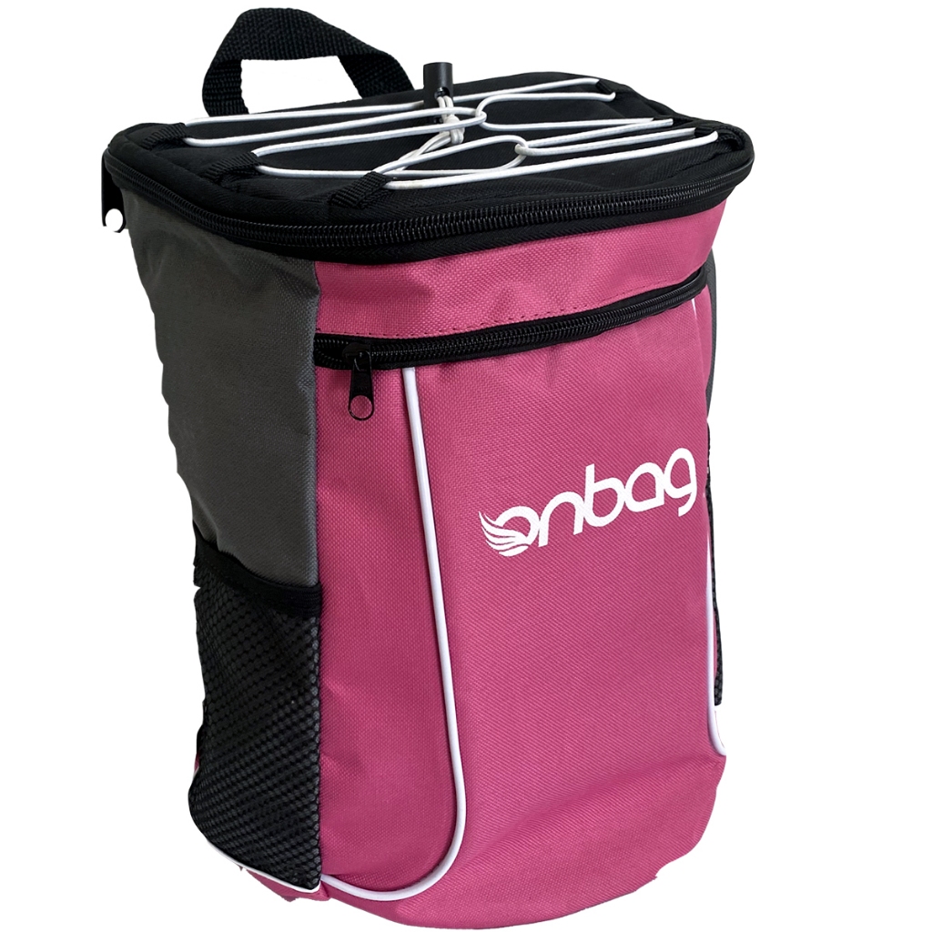 Mochila Térmica Feminina Rosa - Cooler Impermeável Portátil Piquenique Cerveja Quente Frio Não Vaza PVC Premium