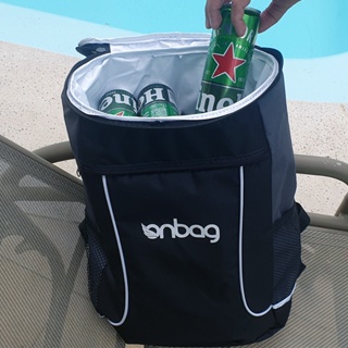 Mochila Térmica Viagem Trip Cooler Pra Bebidas Cerveja Comida E Afins - PVC a Solda Anti Vazamento em Oferta na Shopee