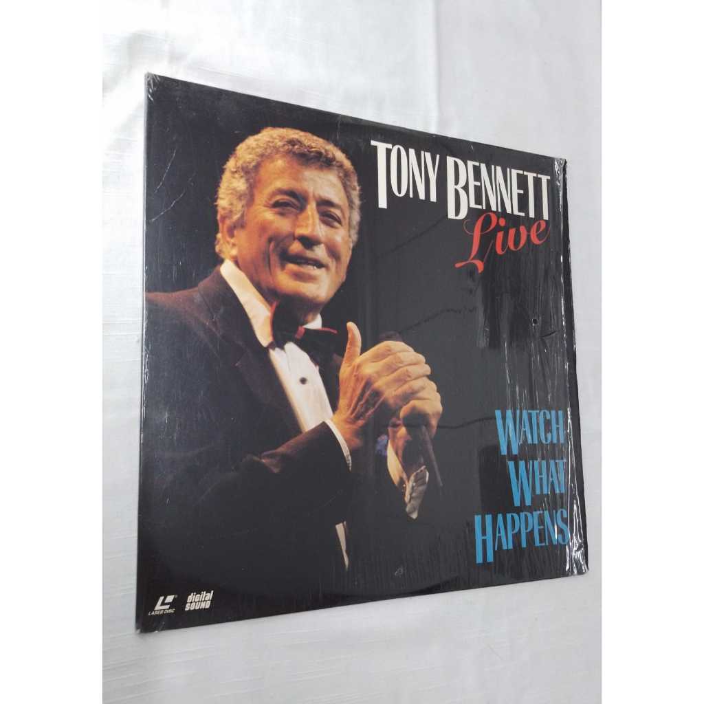 Laser Disc Tony Bennett Live - Raridade ( 197 )