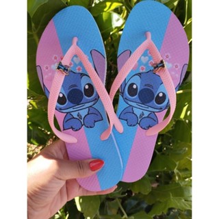 Chinelo Feminino Slim Stich pingente