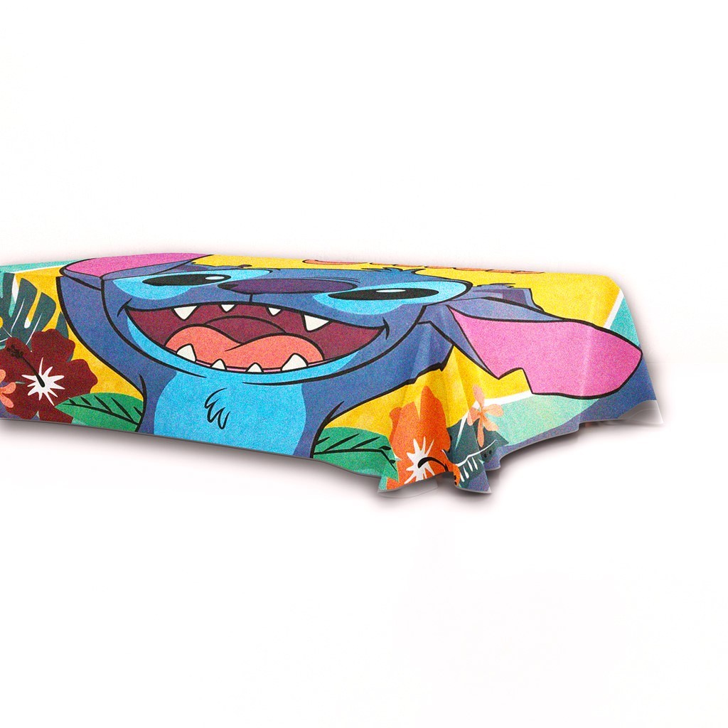 Toalha de Mesa TNT Decoração Festa STITCH Aniversário 1,40x1m em Oferta na Shopee