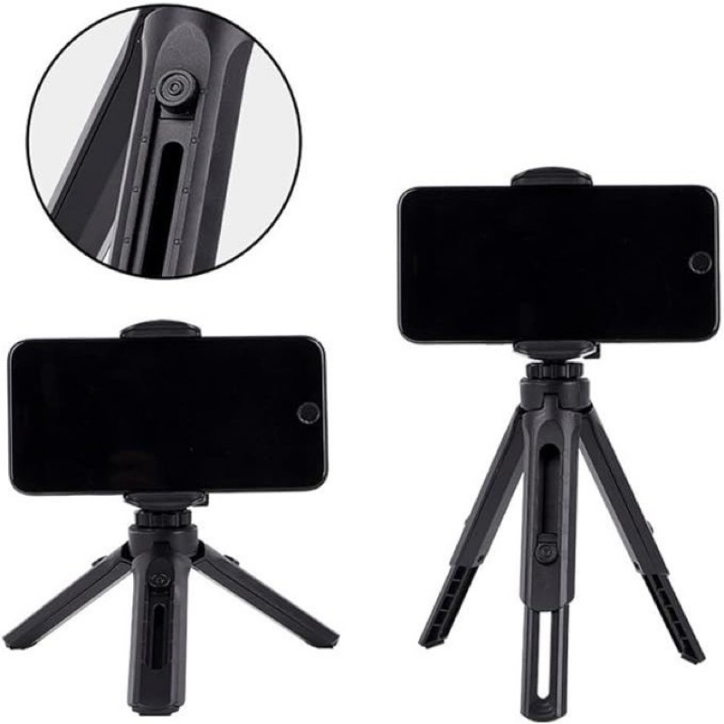 Mini Tripé Suporte Para Celular Smartphone Universal De Mesa Articulado Tripod