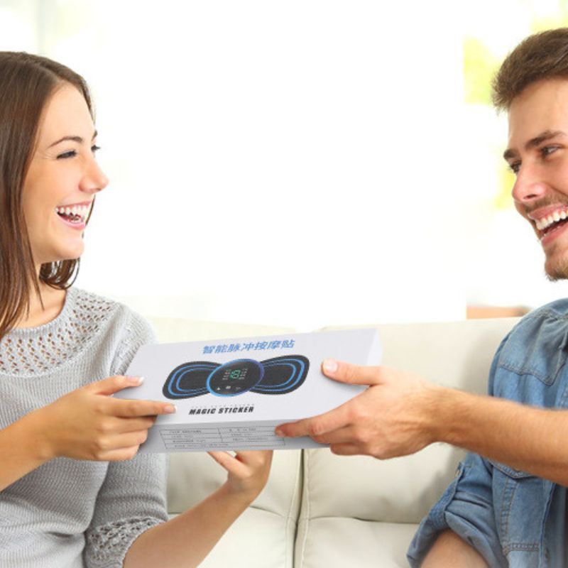 Pescoço Mini Massageador de Cervical Elétrico Portátil Alivia Dores Corpo